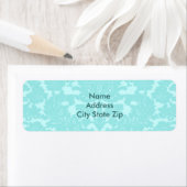 Aqua Damask Etiket (Insitu)