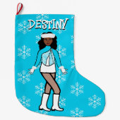 Aqua Dancer Kerstkous Grote Kerstsok (Voorkant)