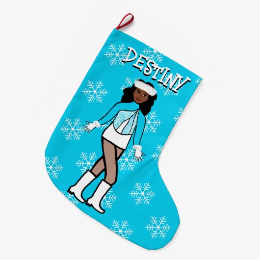 Aqua Dancer Kerstkous Grote Kerstsok (Voorkant (Hangend))