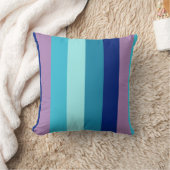 Aqua Daydroom Striped Kussen (Deken)