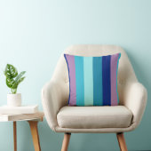 Aqua Daydroom Striped Kussen (Stoel)