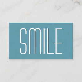 Aqua DENTIST Eenvoudige Stijl V63C Visitekaartje