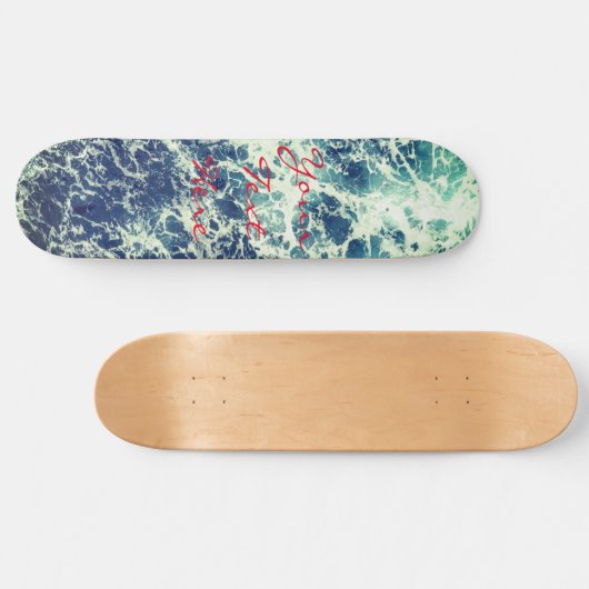 Aqua Design Personalised Custom Skateboard Deck (Horizontaal)