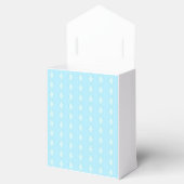Aqua Diamant Patroon Bedankdoosjes (Geopend)