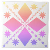 Aqua Diamond Fun | Ipanemafilter | Tegeltje (Voorkant)