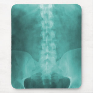 Aqua Digital X-Ray Art Mousepad Muismat