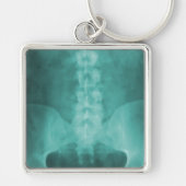 Aqua Digital X-Ray Art Sleutelhanger (Voorkant)