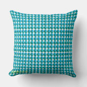 Aqua Dot Cotton Pillow Kussen (Voorkant)
