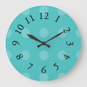 Aqua Dot Dazzle Mod-Clocks Grote Klok