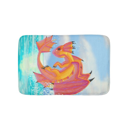 Aqua Dragon Badmat (Voorkant)