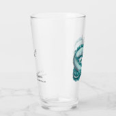 Aqua Dragon: de geboortesteen van juni Glas (Rechts)