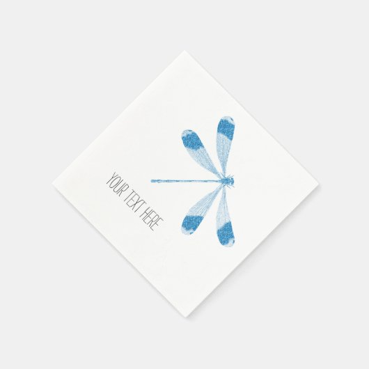 Aqua Dragonfly Servetten (Hoek)