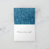 Aqua Dream Catcher Hartelijk dank Bedankkaart (Binnen)