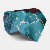 Aqua Dream Stropdas (Opgerold)