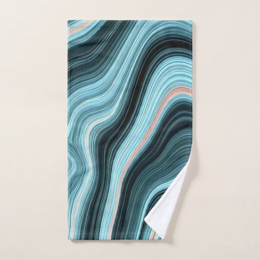 Aqua Drift Bad Handdoek (Handdoek)