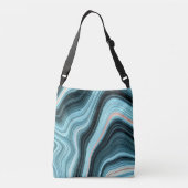 Aqua Drift Crossbody Tas (Achterkant)