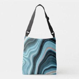 Aqua Drift Crossbody Tas