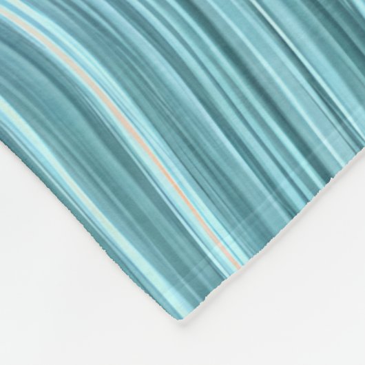 Aqua Drift Fleece Deken (Hoek)