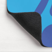 aqua drop, waterdruppel logo op muismat (Hoek)