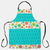 AQUA EASTER BUNNIES EN KLEURSTROMEN SCHORT (Voorkant)