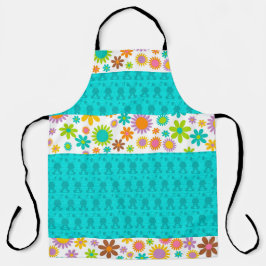 AQUA EASTER BUNNIES EN KLEURSTROMEN SCHORT