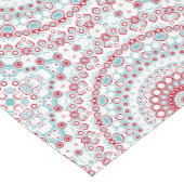 Aqua en Crimson Mandala Patroon Medium Tafelloper (Hoek)