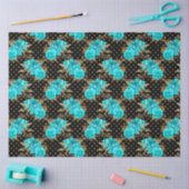 Aqua en Gold Series Design 12 Tissuepapier (Craft)