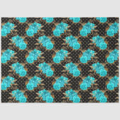 Aqua en Gold Series Design 12 Tissuepapier (Voorkant)