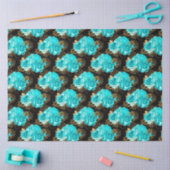 Aqua en Gold Series Design 13 Tissuepapier (Craft)