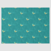 Aqua en Gold Series Design 3 Tissuepapier (Voorkant)