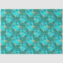 Aqua en Goud Serie Design 15