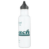 Aqua en Gray Star Coach Liberty Bottle Waterfles (Rechts)