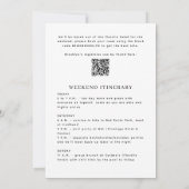 Aqua en Groene Dierenprint Bachelorette Party Kaart (Achterkant)