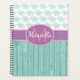 Aqua en Lavender op maat Planner