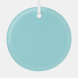 Aqua en Lila Angel bevlekt Glas Ornament