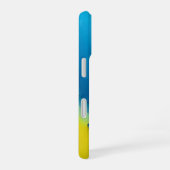 Aqua en Limoen River _ iphone hoesje iPhone 16 Hoesje (Rechterkant)