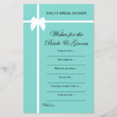 Aqua- en lint-Vrijgezellenfeest-game AFGEDRUKT (Voorkant)