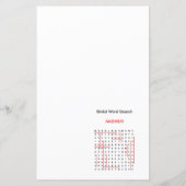 Aqua- en lint-Vrijgezellenfeest-game AFGEDRUKT (Achterkant)