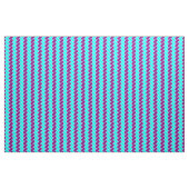 Aqua en Paarse Herringbone Stof (Yard (91,4 cm))