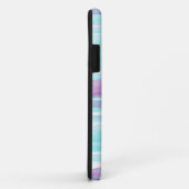 Aqua en Paarse Waterverf iPhone 5/5s Hoesje (Achterkant/rechts)