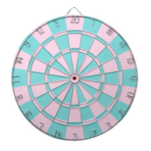 Aqua en Roze Dartbord