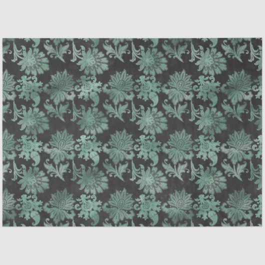 Aqua en Silver Series Design 16 Tissuepapier (Voorkant)