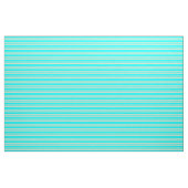 Aqua en Tan Colored Stripes Pattern Stof (Yard (91,4 cm))
