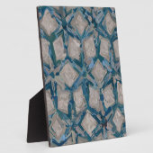 Aqua en Taupe Glaze #8295 Fotoplaat (Zijkant)