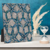 Aqua en Taupe Glaze #8295 Fotoplaat (Zijkant)