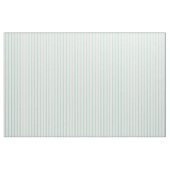 Aqua en witte klassieke tikkende strepen stof (Fat Quarter)