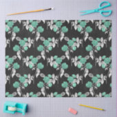 Aqua en Zilver Serie Design 11 Tissuepapier (Craft)