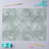 Aqua en Zilver Serie Design 9 Tissuepapier (Craft)