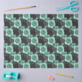 Aqua en Zilveren Reeks Ontwerp 17 Tissuepapier (Craft)