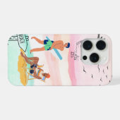 Aqua Escape Phone Hoesje iPhone Hoesje (Achterkant horizontaal)